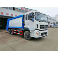 Dongfeng 6x4 camion à ordures chargeur hydraulique arrière